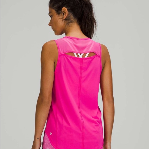 NEW LULULEMON ATHLETICA SCULPT TANK sonic pink size 12 and size 4 - Picture 2 of 7